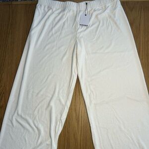 Rumored Lounge Pant White BNWT XL